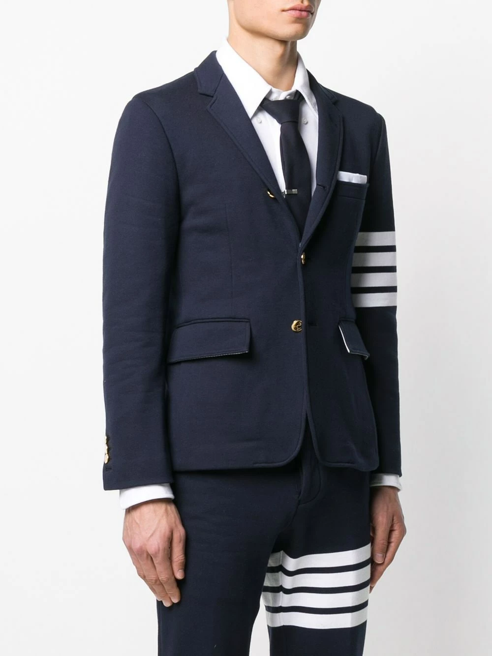 Thom Browne 4 Bar loopback sport blazer blazers of men 3 Thom Browne 4-Bar loopback sport blazer