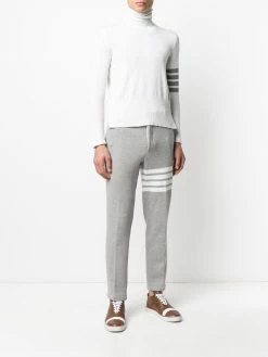 Thom Browne 4-Bar turtleneck jumper