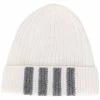 Thom Browne stripe detail ribbed hat