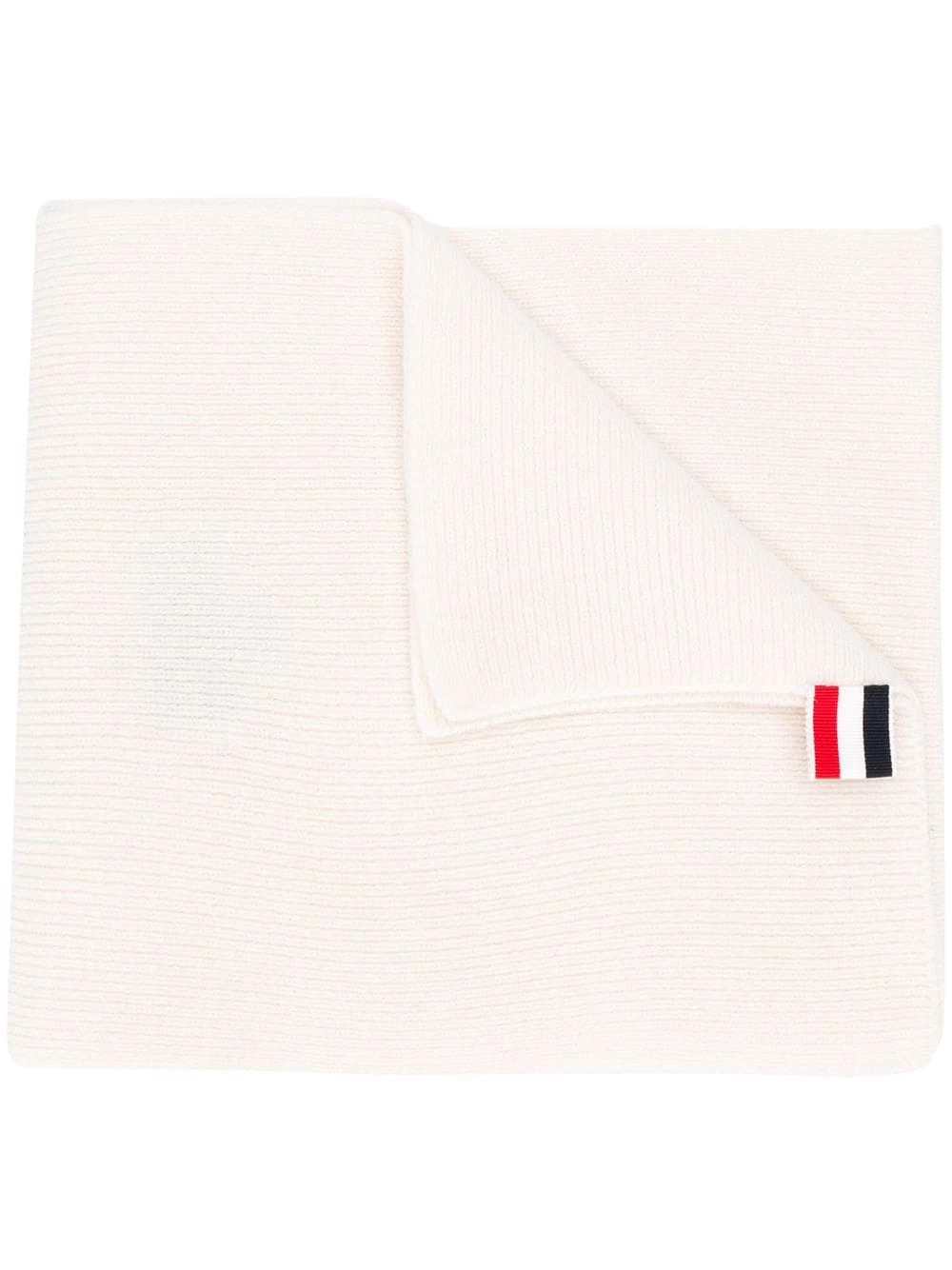Thom Browne Ribbed 4 Bar stripe scarf scarves of men 1 Thom Browne ribbed 4-Bar stripe scarf