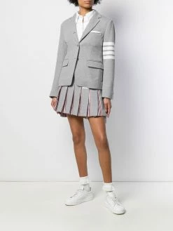 Thom Browne pleated loopback miniskirt