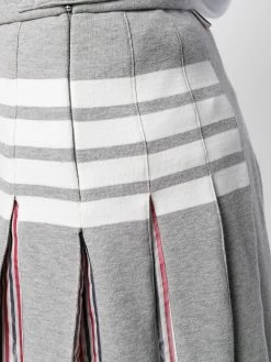 Thom Browne pleated loopback miniskirt