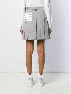 Thom Browne pleated loopback miniskirt