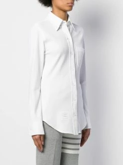 Thom Browne button-down piqué shirt