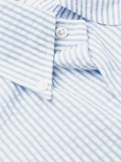 Thom Browne Striped seersucker shirt shirts of men 12 Thom Browne striped seersucker shirt