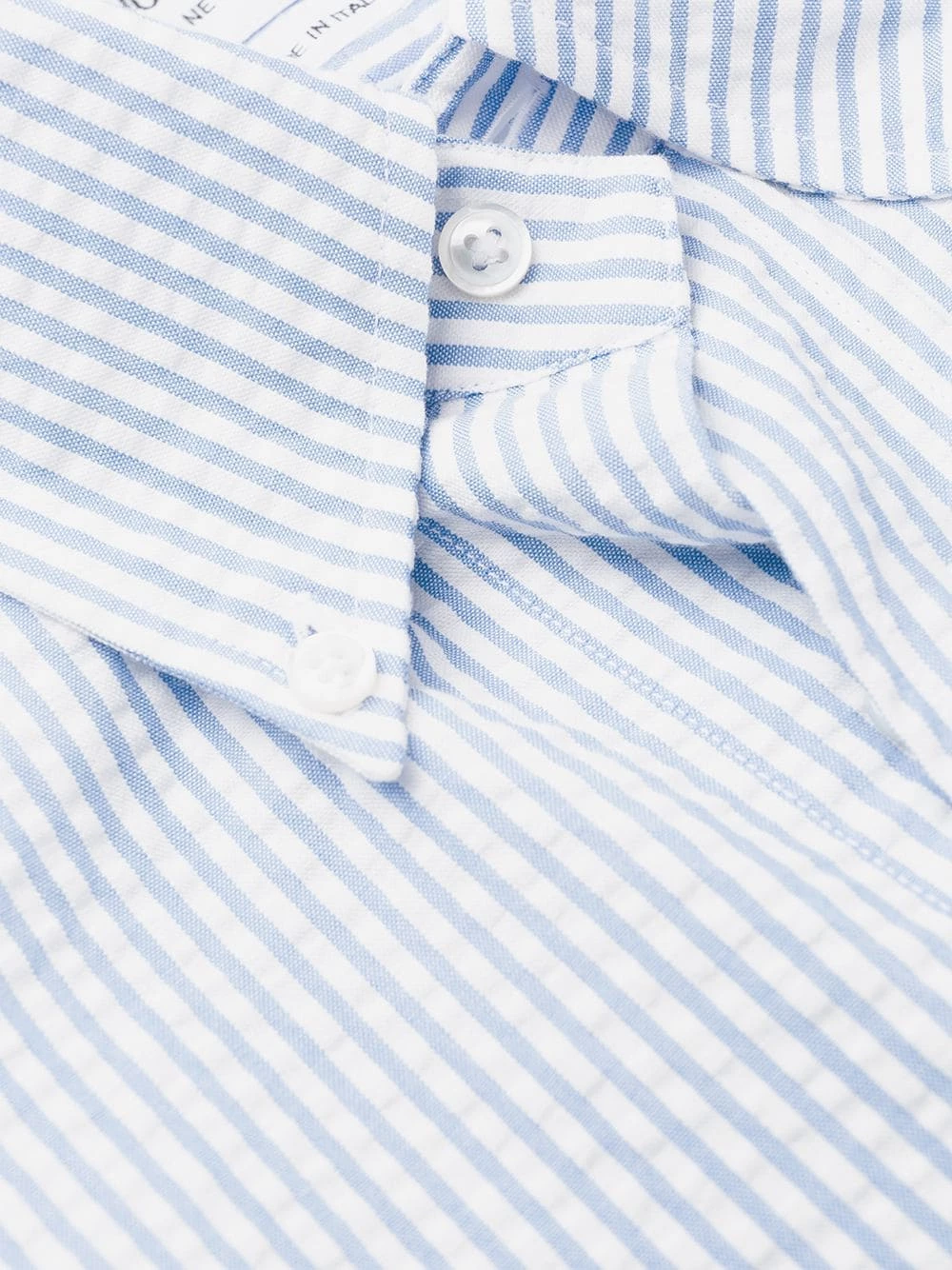 Thom Browne Striped seersucker shirt shirts of men 6 Thom Browne striped seersucker shirt