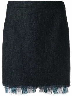 Thom Browne layered mini skirt
