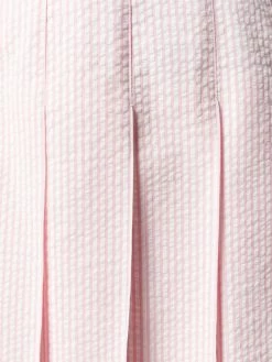 Thom Browne seersucker pleated miniskirt