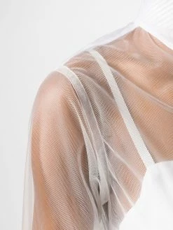 Thom Browne sheer mid-length shirt dress