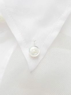 Thom Browne sheer mid-length shirt dress