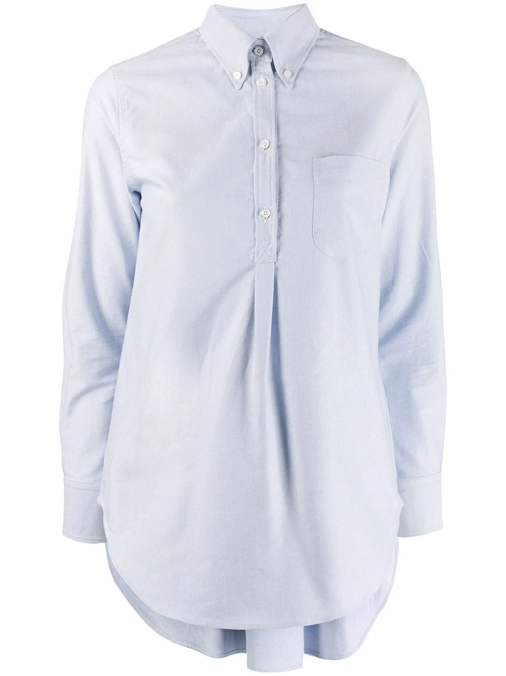 Thom Browne Pleat back Oxford shirt shirts of women 1 Thom Browne pleat back Oxford shirt