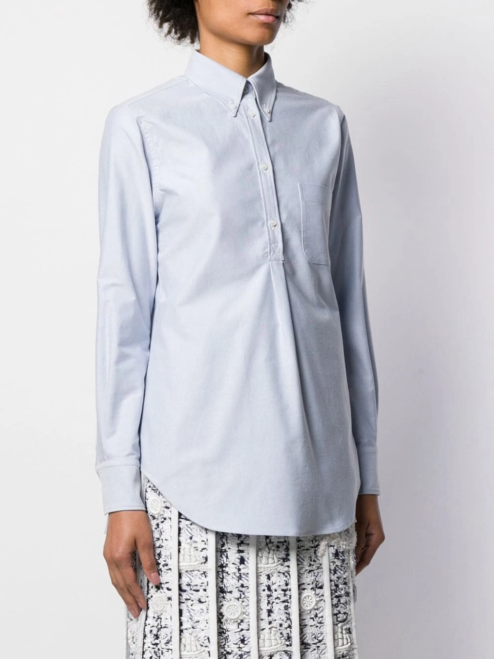 Thom Browne Pleat back Oxford shirt shirts of women 3 Thom Browne pleat back Oxford shirt