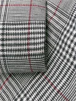 Thom Browne check print cropped trousers