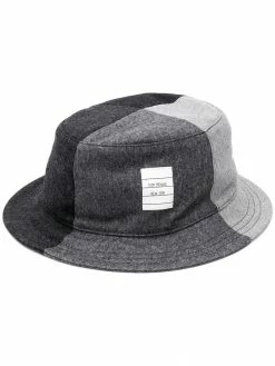 Thom Browne super 120s flannel bucket hat
