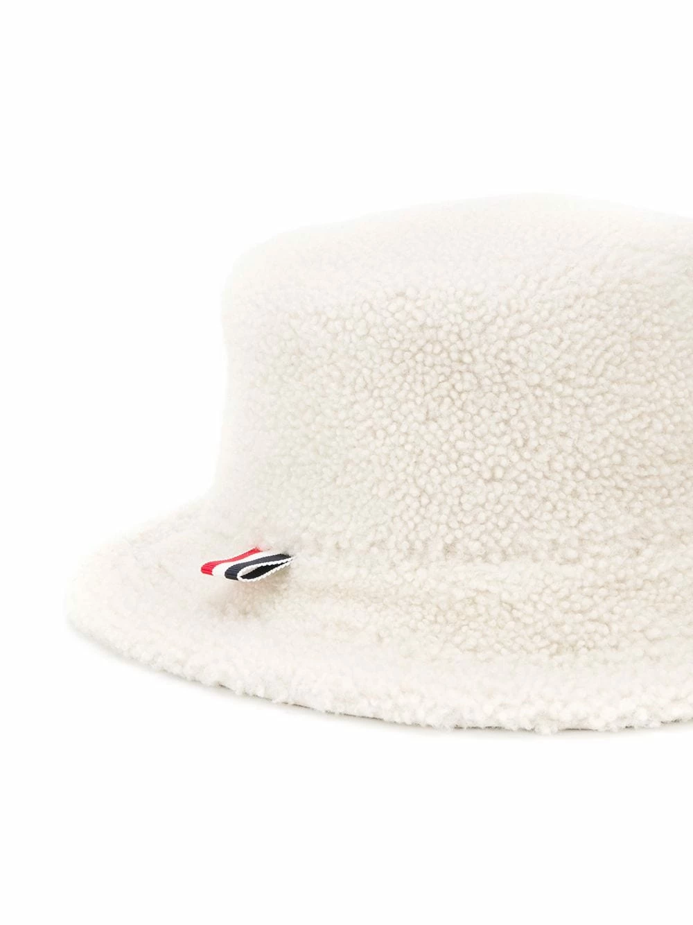 Thom Browne Shearling bucket hat hats of men 2 Thom Browne shearling bucket hat