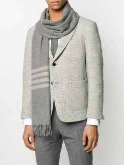 Thom Browne 4-Bar scarf