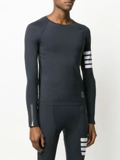 Thom Browne lightweight compression tech 4-Bar T-shirt