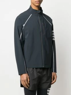 Thom Browne lightweight tech 4-Bar jacket