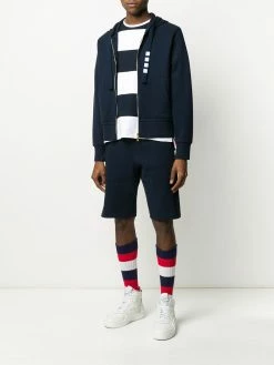 Thom Browne side vent 4-Bar track shorts