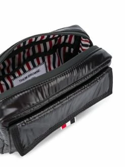 Thom Browne Top two way zip wash bag toiletry bags of men 9 Thom Browne top two-way zip wash bag