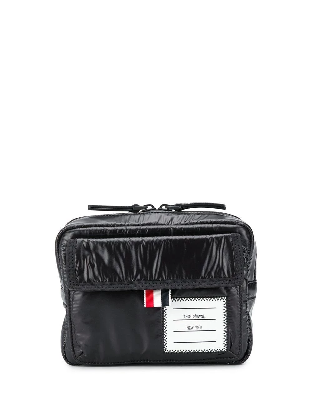 Thom Browne Top two way zip wash bag toiletry bags of men 1 Thom Browne top two-way zip wash bag
