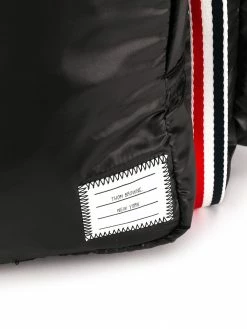 Thom Browne tricolour webbing ripstop backpack