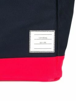 Thom Browne tricolour canvas garden tote