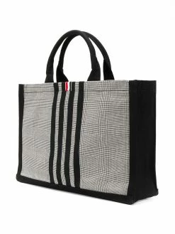 Thom Browne Prince of Wales print tote