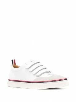 Thom Browne touch-strap low-top sneakers