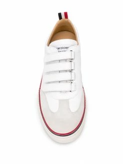 Thom Browne touch-strap low-top sneakers