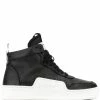 Thom Browne pebbled basketball hi-top sneakers