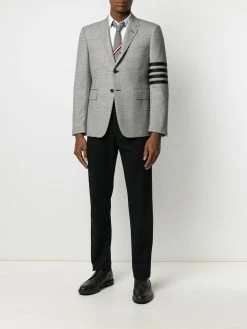 Thom Browne Prince of Wales 4-Bar sport blazer