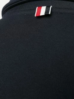 Thom Browne 4-Bar zip-up cardigan