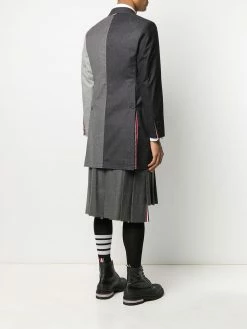 Thom Browne Fun-Mix super 120s Chesterfield overcoat