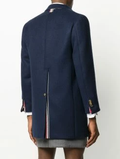 Thom Browne double breasted sack overcoat