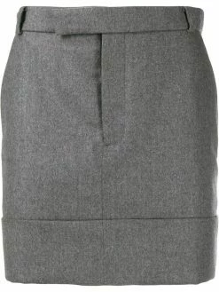 Thom Browne wool mid-thigh skirt