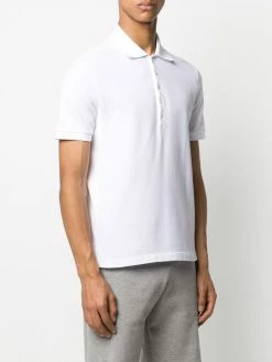 Thom Browne 4-Bar piqué polo shirt