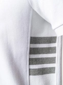 Thom Browne 4-Bar piqué polo shirt