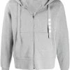 Thom Browne 4-Bar double-knit zip-up hoodie