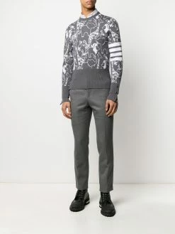 Thom Browne 4-Bar animal intarsia jumper