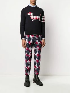 Thom Browne 4 Bar Hector Icon jumper knitted sweaters of men 6 Thom Browne 4-Bar Hector Icon jumper