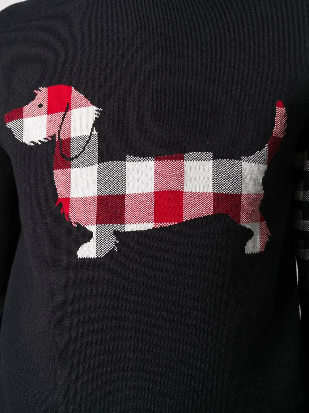 Thom Browne 4 Bar Hector Icon jumper knitted sweaters of men 5 Thom Browne 4-Bar Hector Icon jumper