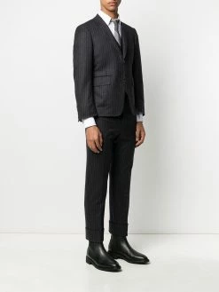Thom Browne narrow chalk-stripe flannel suit