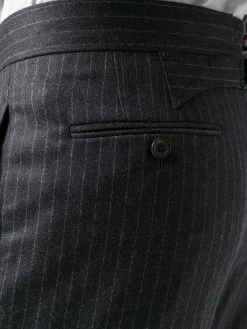 Thom Browne narrow chalk-stripe flannel suit