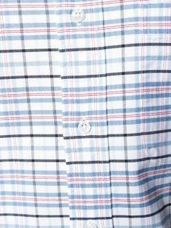 Thom Browne Checked grosgrain armband shirt shirts of men 9 Thom Browne checked grosgrain armband shirt