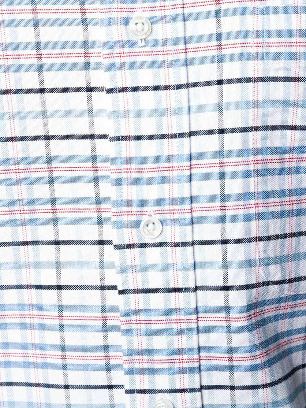 Thom Browne Checked grosgrain armband shirt shirts of men 5 Thom Browne checked grosgrain armband shirt