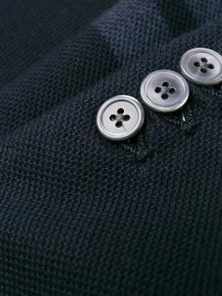 Thom Browne slim-fit tonal 4-Bar trousers