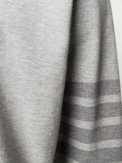 Thom Browne Tonal 4 Bar rugby T shirt t-shirts of men 9 Thom Browne tonal 4-Bar rugby T-shirt