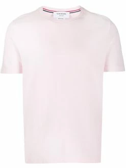Thom Browne Classic Pique Rib Cuff RWB Tee