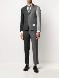 Thom Browne Fun-Mix flannel trousers